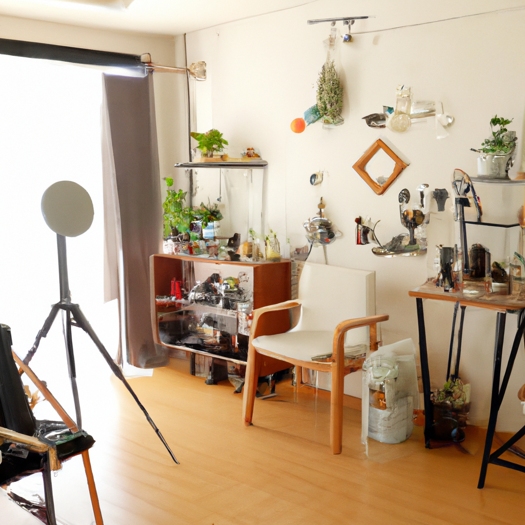 미니멀 스튜디오 공간